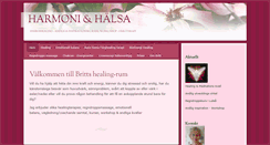 Desktop Screenshot of harmoni-h.se