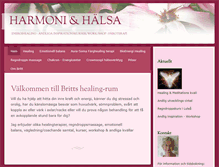 Tablet Screenshot of harmoni-h.se